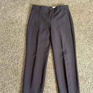 J. Crew Women's Ankle Cropped Black Dress Pants